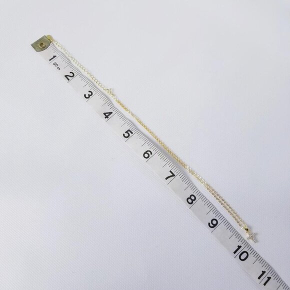 925 Sterling Silver OR Yellow Small Cross Pendant - Picture 7 of 8